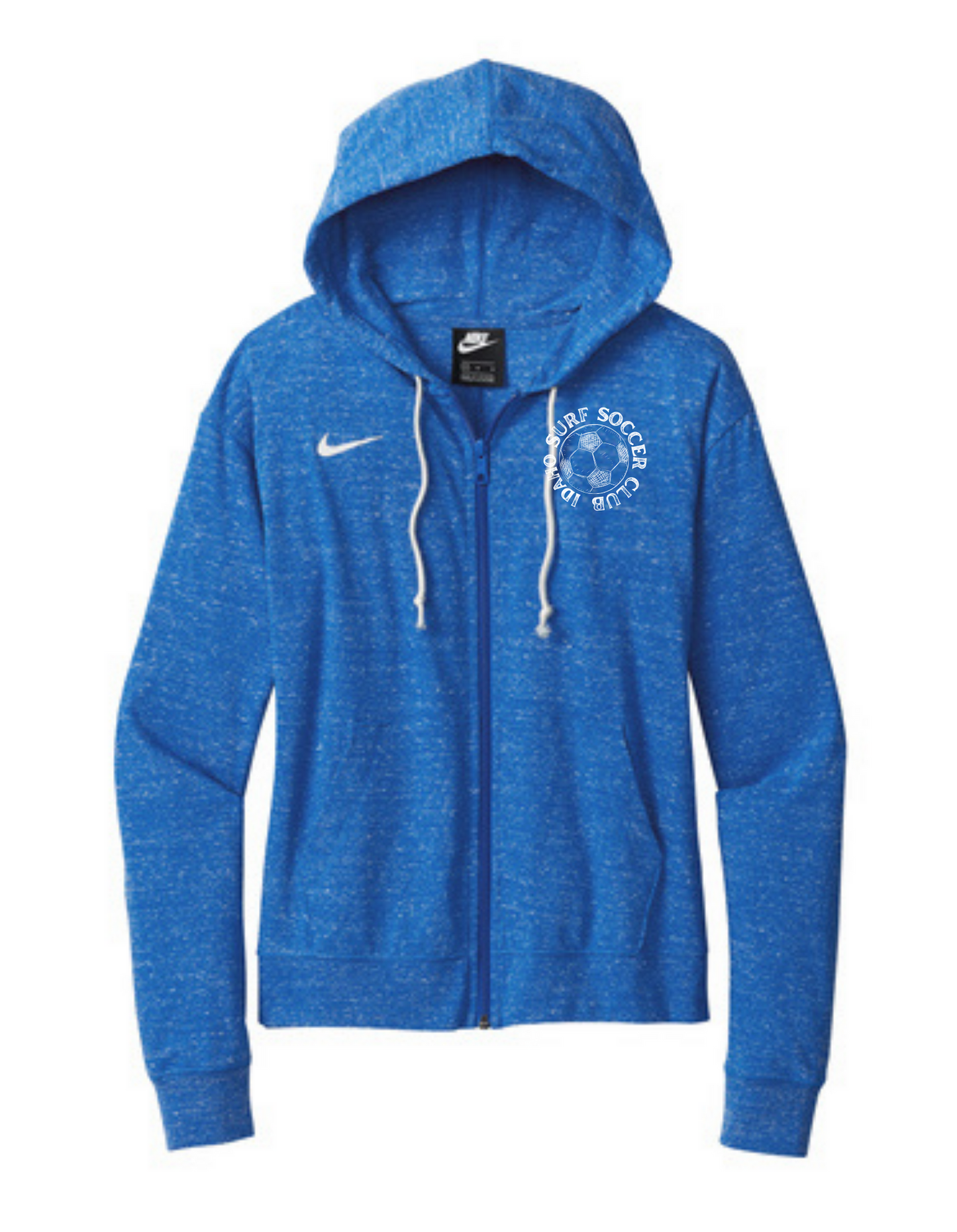 Nike Premier Full Zip Womens Hoodie - Soccer Ball