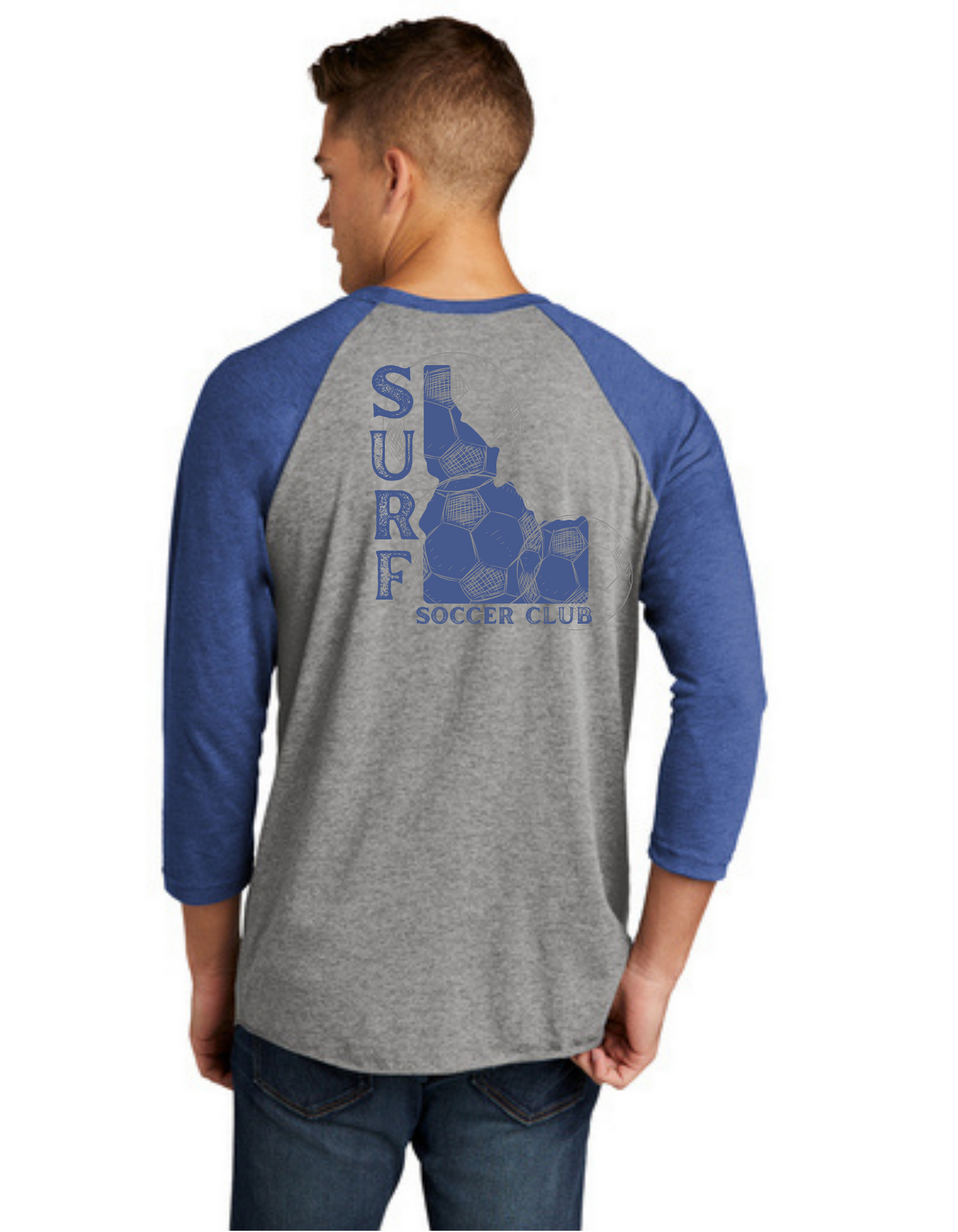 Sideline Vintage Adult 3/4 Sleeve Shirt