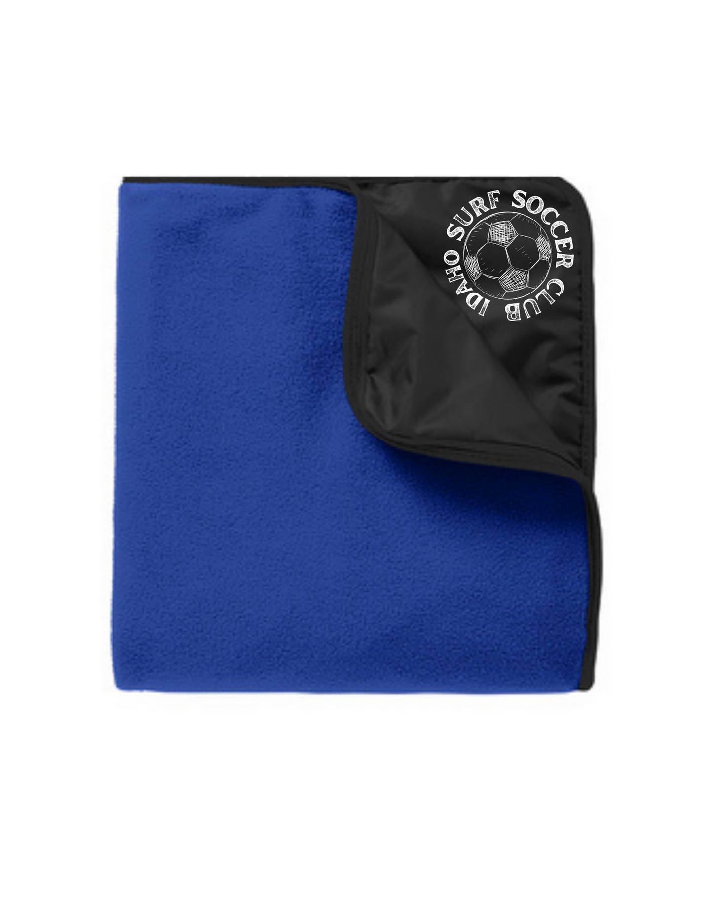 Sideline Blanket - Soccer Ball Logo