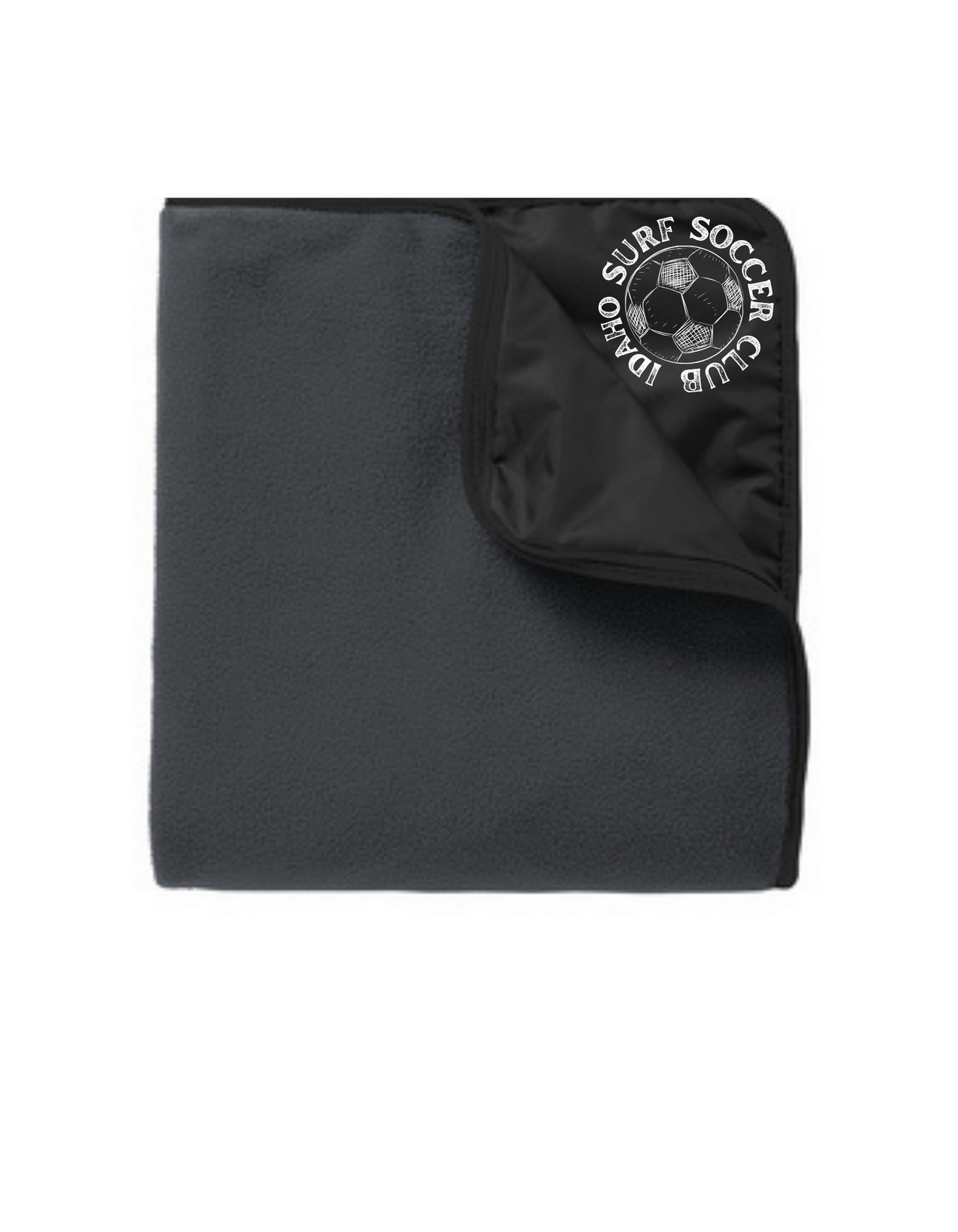 Sideline Blanket - Soccer Ball Logo