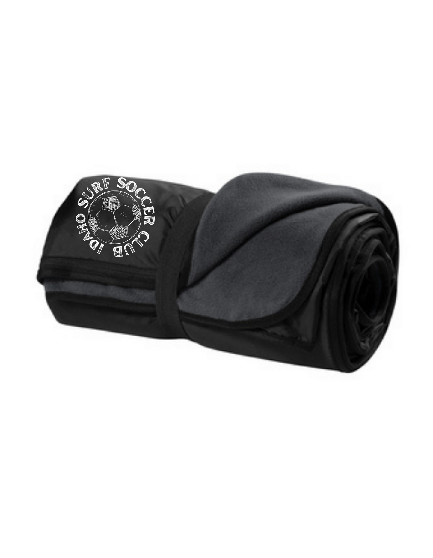 Sideline Blanket - Soccer Ball Logo