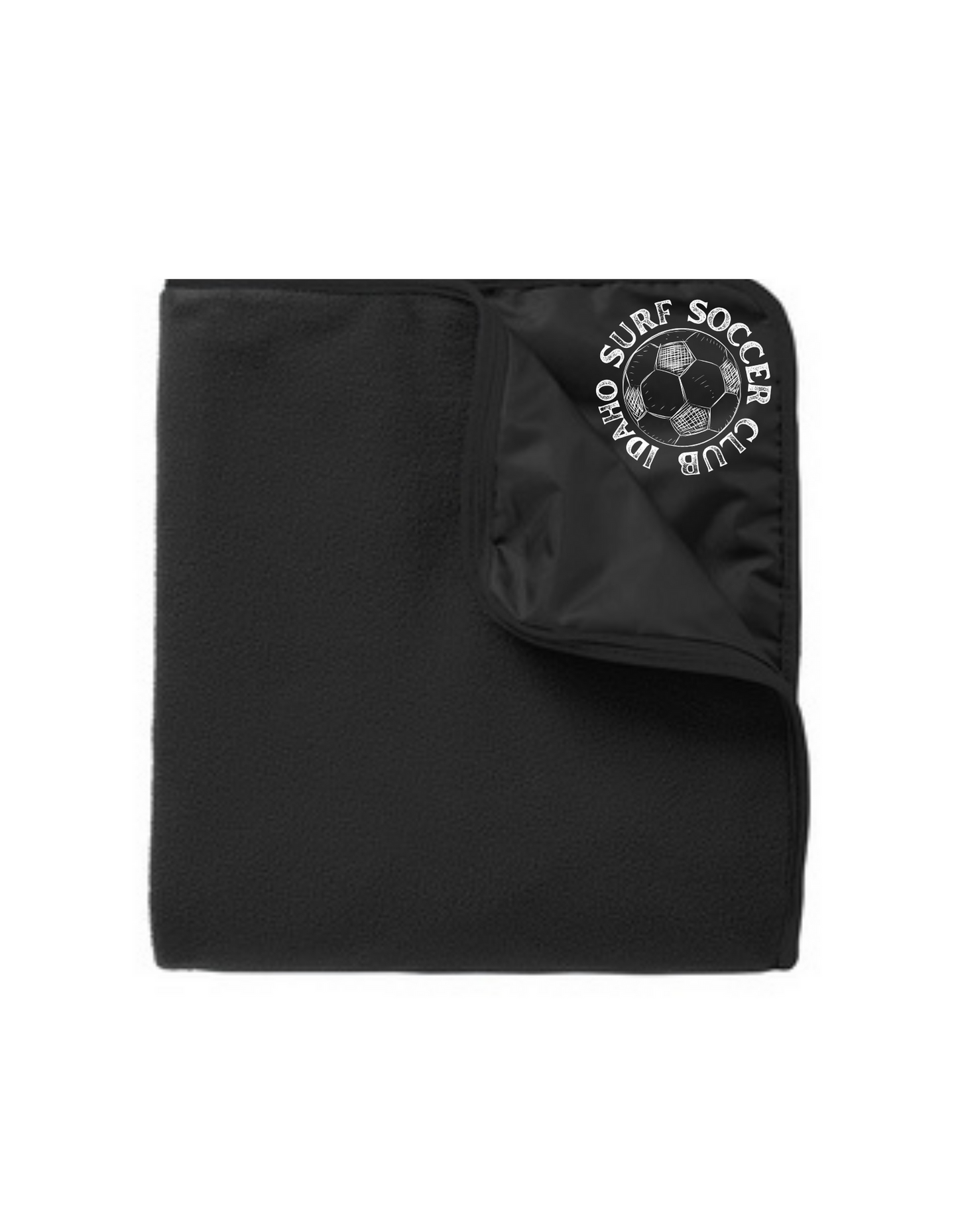 Sideline Blanket - Soccer Ball Logo