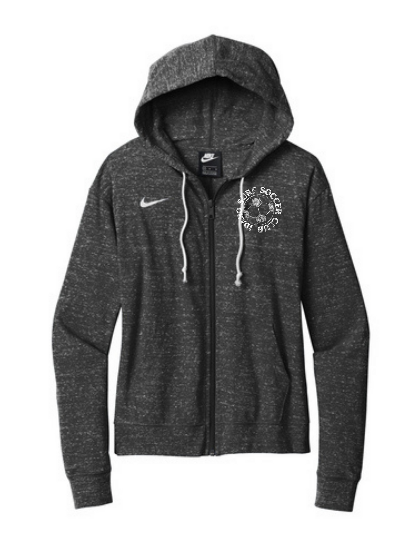 Nike Premier Full Zip Womens Hoodie - Soccer Ball