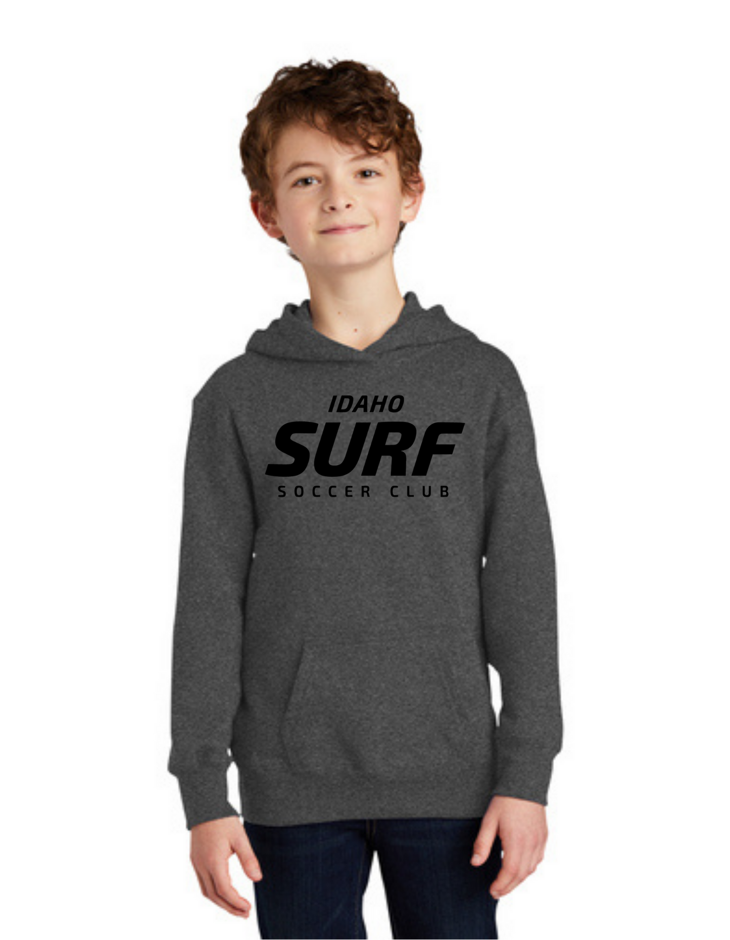 Sideline Youth Hoodie - Surf Soccer Logo