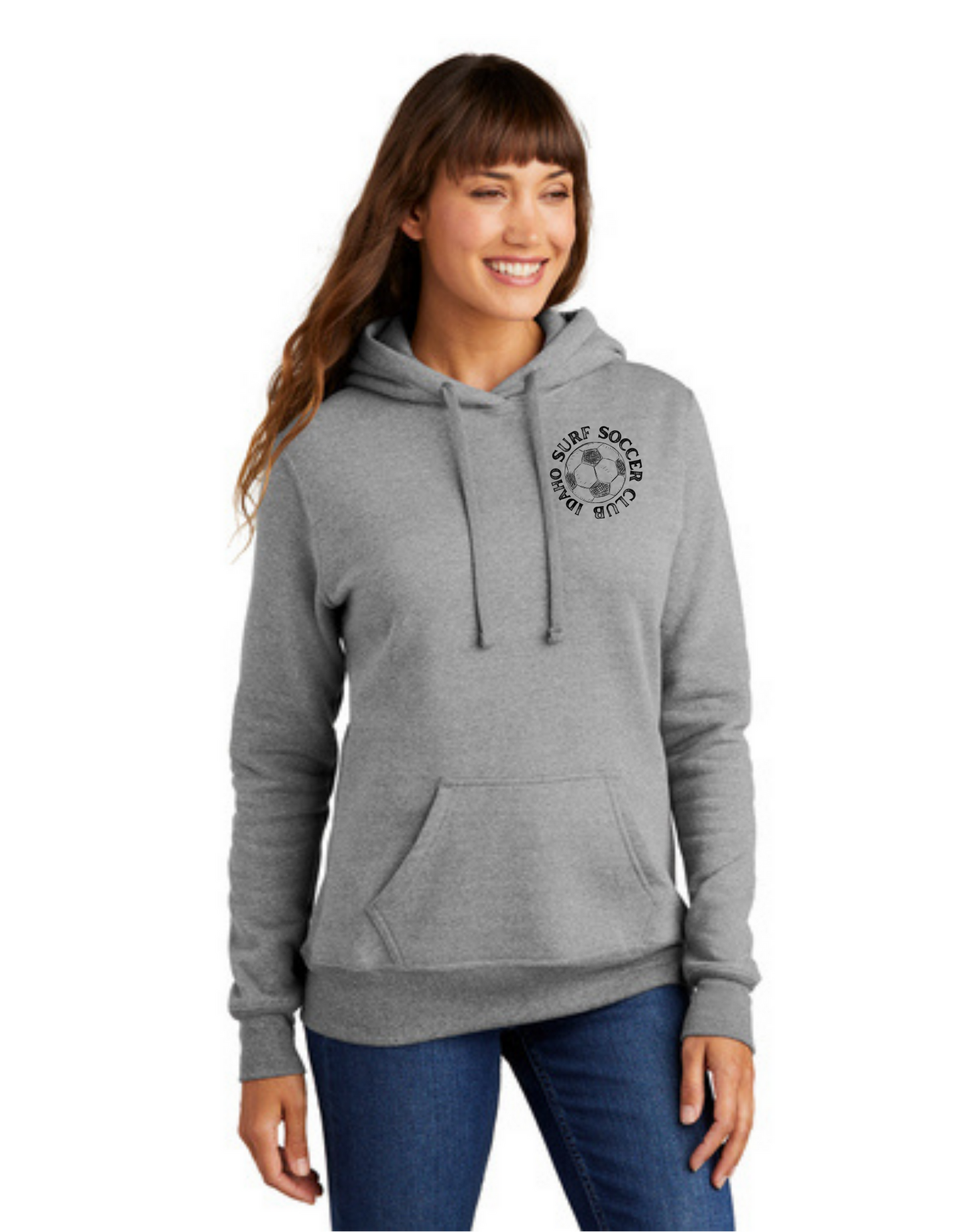 SideLine Womens Hoodie - Soccer Ball