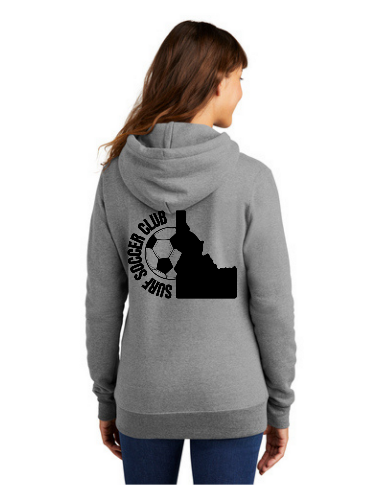 Idaho Sideline Soccer Ball Hoodie