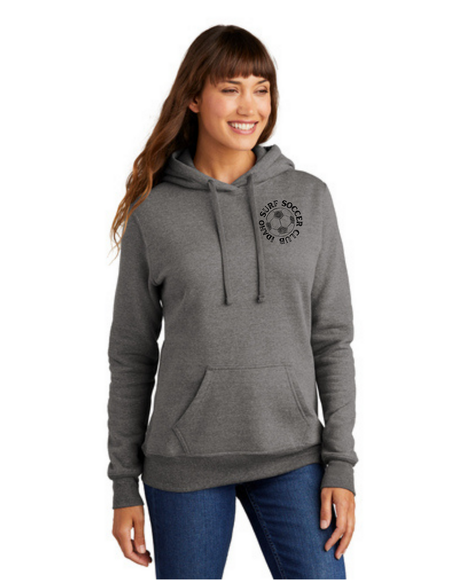 SideLine Womens Hoodie - Soccer Ball