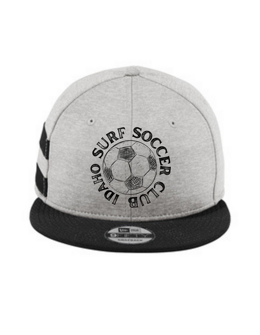Copy of New Era Sideline Flat Bill Hat - Soccer Ball