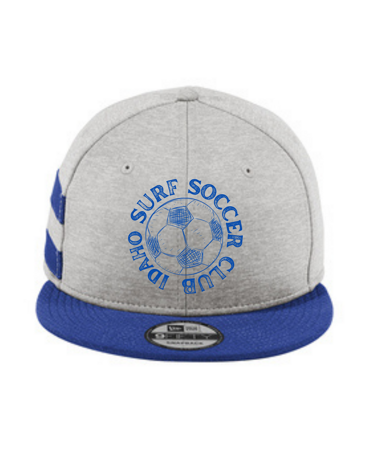 Copy of New Era Sideline Flat Bill Hat - Soccer Ball