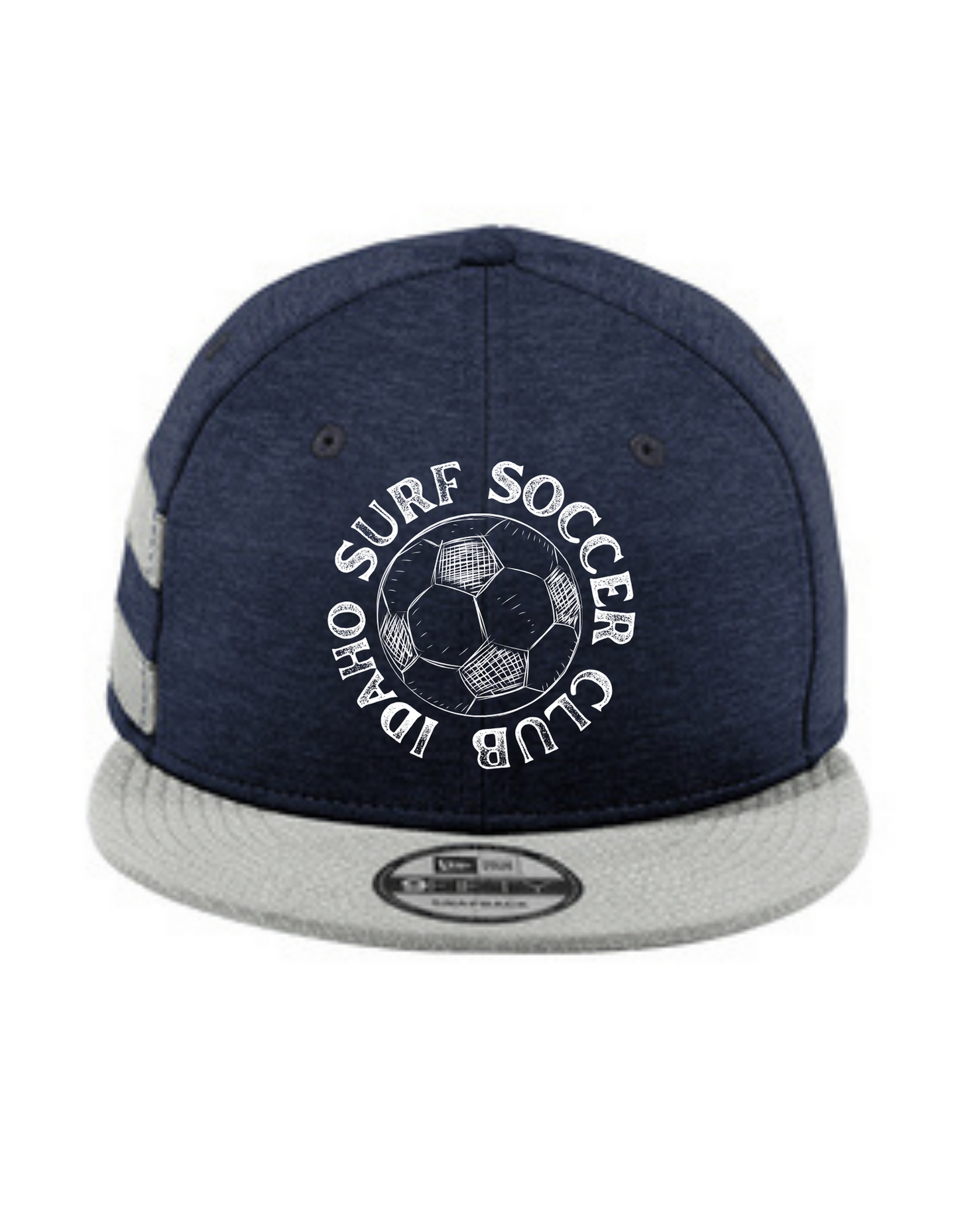 Copy of New Era Sideline Flat Bill Hat - Soccer Ball